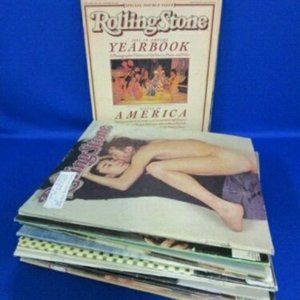 Vintage 1981 Rolling Stone Magazines 26 Issues